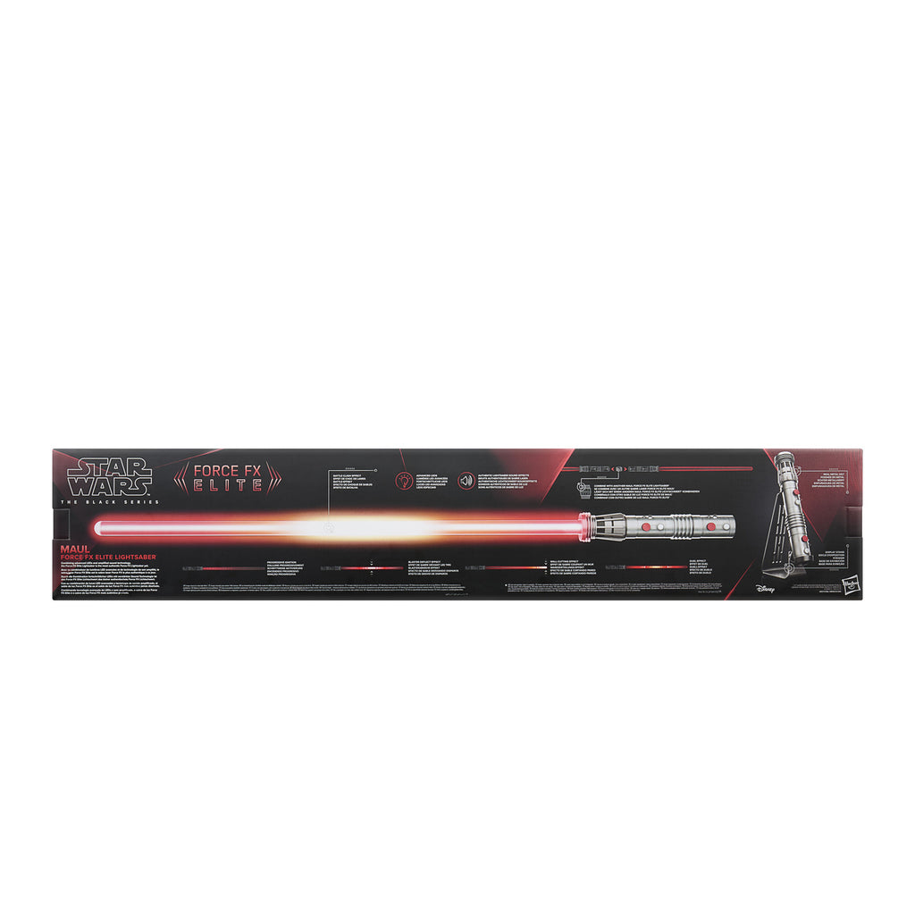 Produktbild Star Wars - Darth Maul Force FX Elite Black Series Lichtschwert