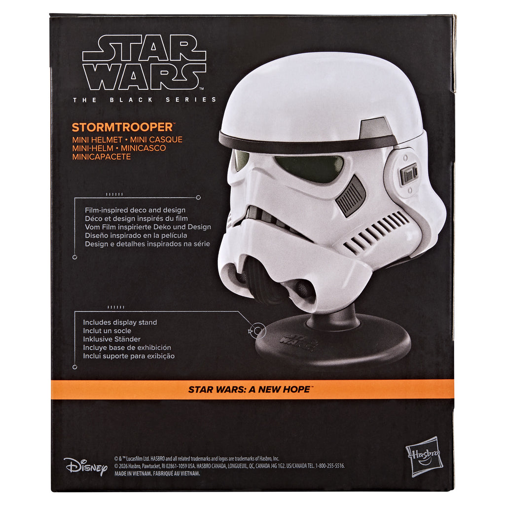 Produktbild Star Wars - Stormtrooper Mini Helm Replik auf Base