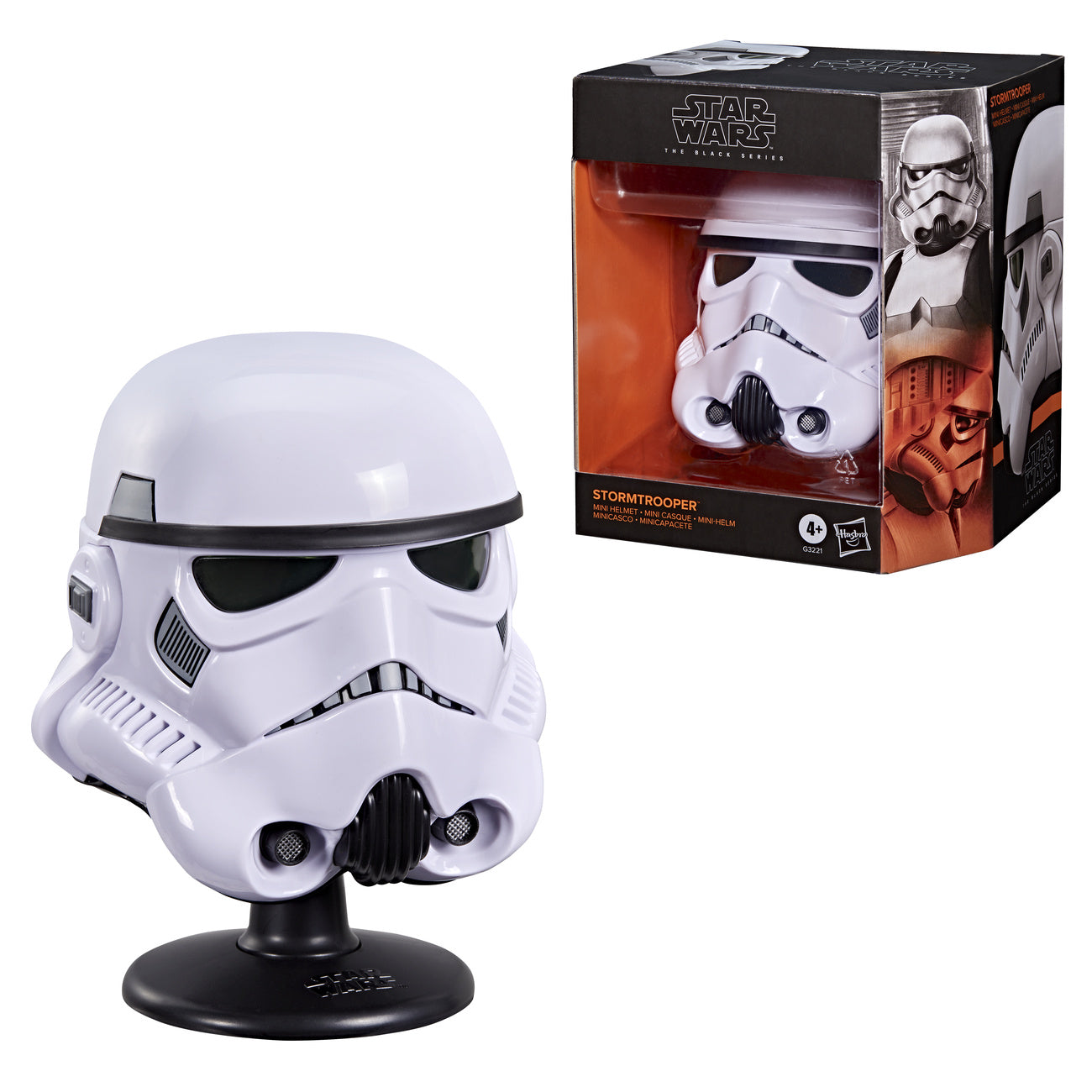 Produktbild Star Wars - Stormtrooper Mini Helm Replik auf Base
