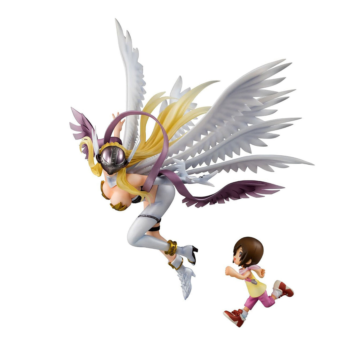 Produktbild Digimon Adventure - Angewomon & Hikari Yagami Figurenset
