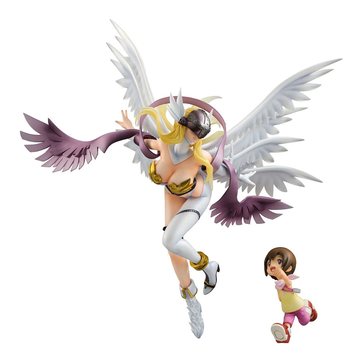 Produktbild Digimon Adventure - Angewomon & Hikari Yagami Figurenset