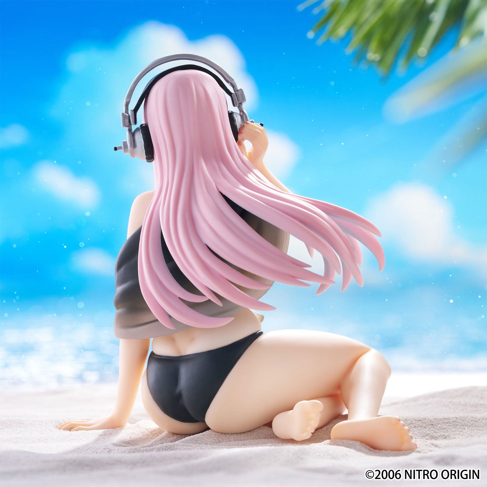 Produktbild Super Sonico - Noodle Stopper Figur Swimsuit Black Color Version
