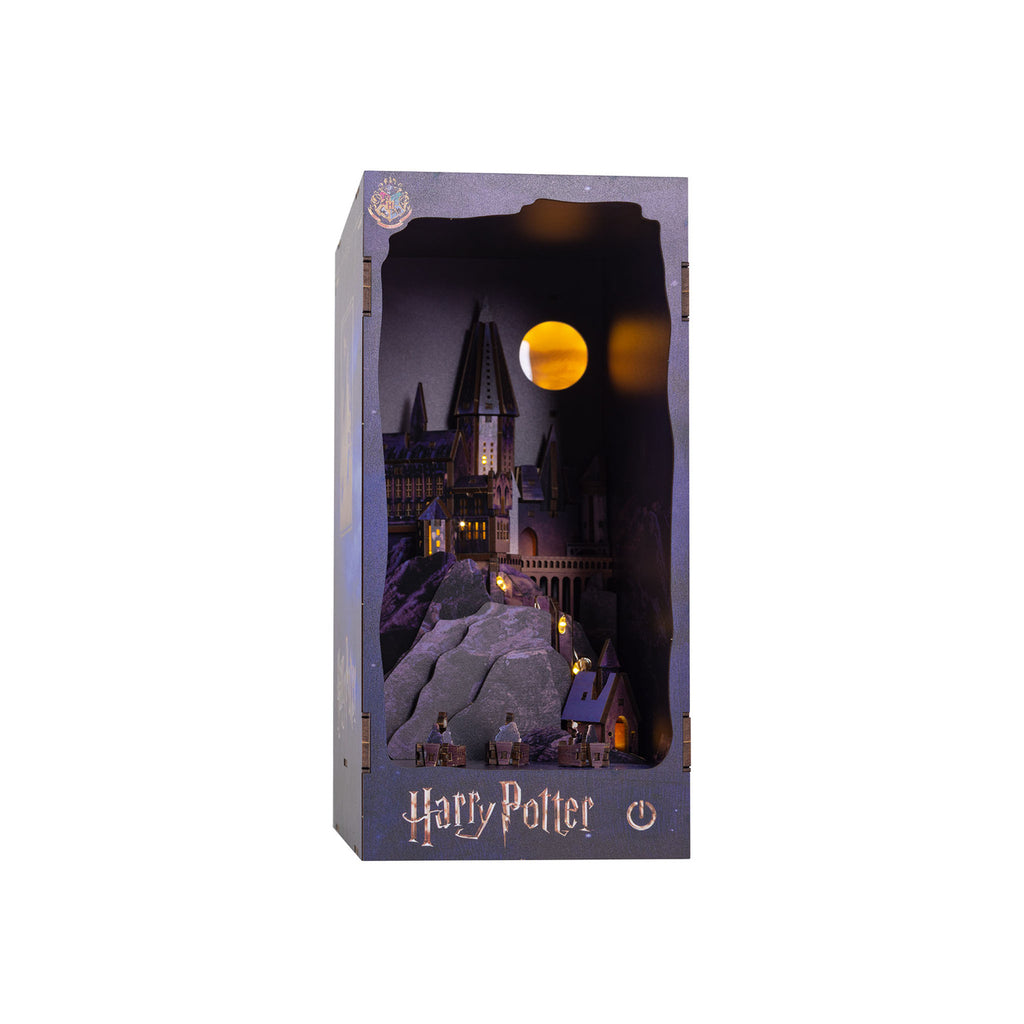 Produktbild Harry Potter - Hogwarts Schloss Nook Modell Bausatz Holz