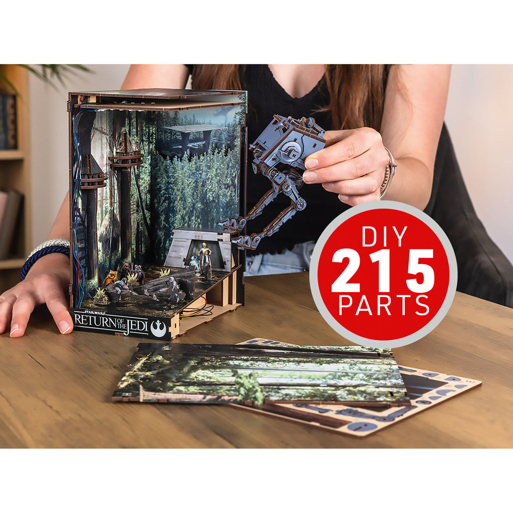 Produktbild Star Wars - Battle of Endor Nook Modell Bausatz Holz
