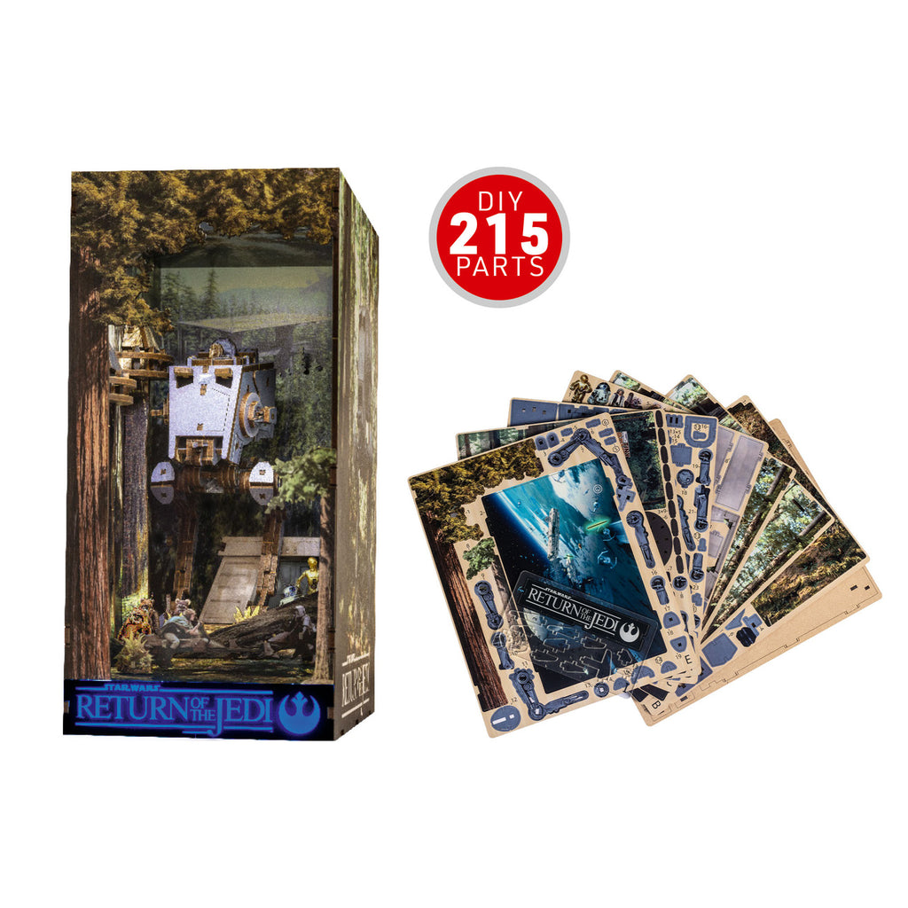 Produktbild Star Wars - Battle of Endor Nook Modell Bausatz Holz