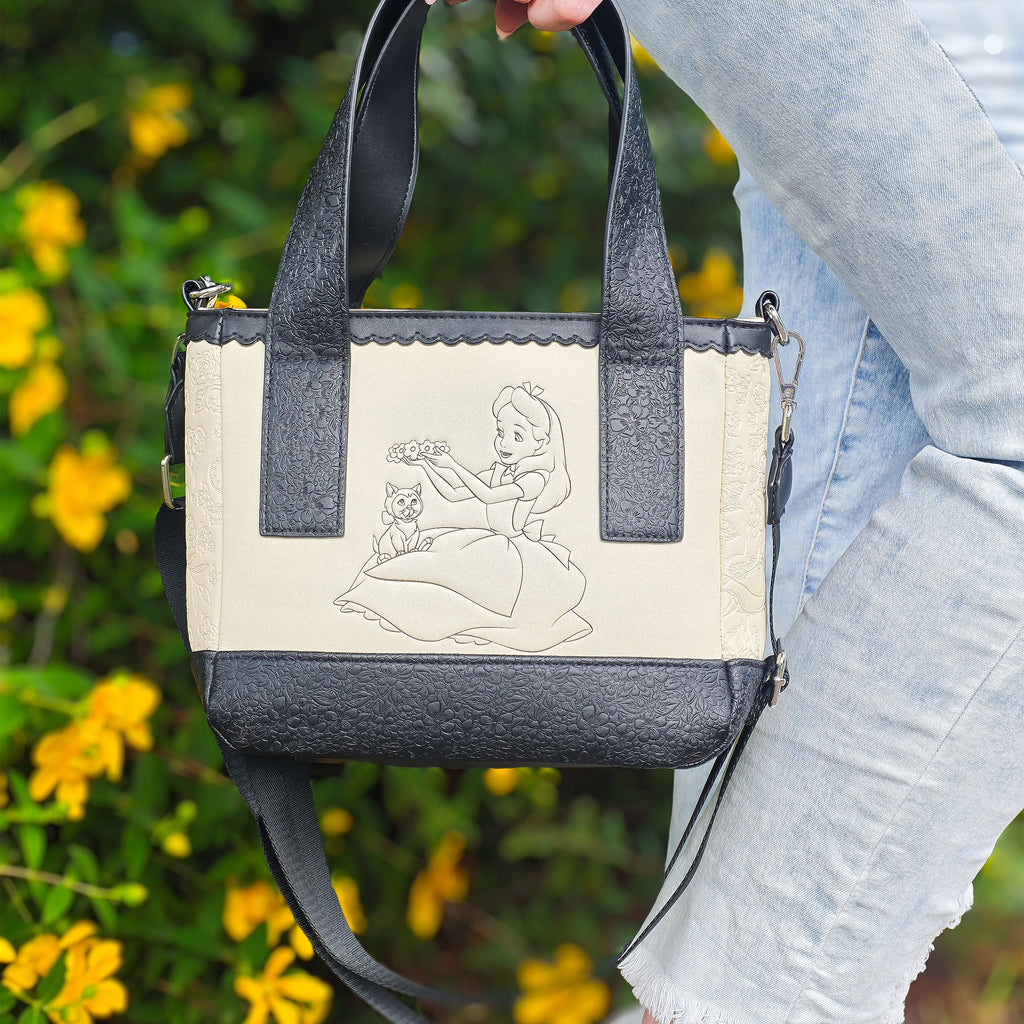 Produktbild Alice im Wunderland - Floral Mini Crossbody Tasche