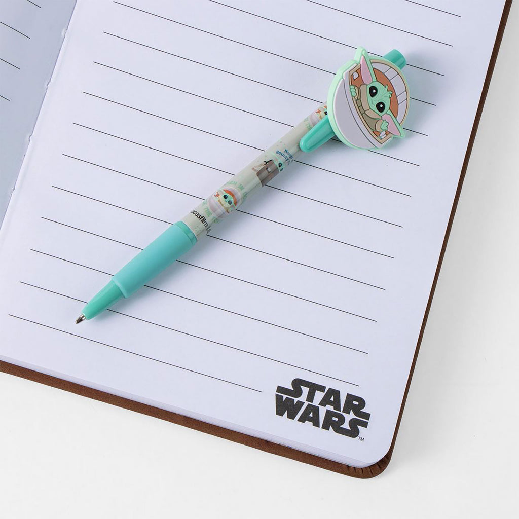 Produktbild Grogu Notizbuch mit Stift - Star Wars The Mandalorian