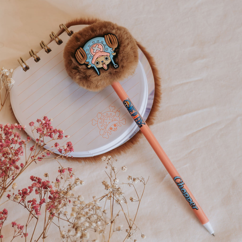 Produktbild One Piece - Chopper Kugelschreiber mit Pom Pom