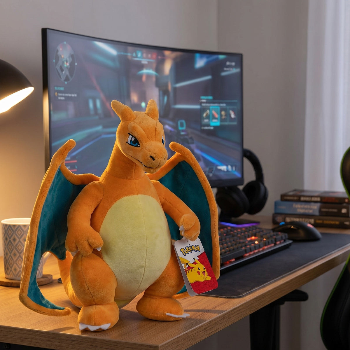 Produktbild Pokemon - Glurak Plüsch Figur