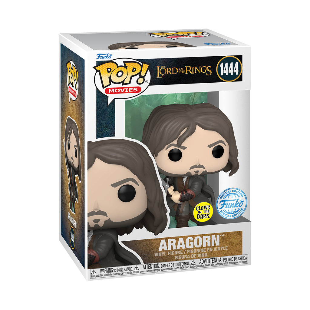Produktbild Der Herr der Ringe - Aragorn Glow in the Dark Funko Pop Figur