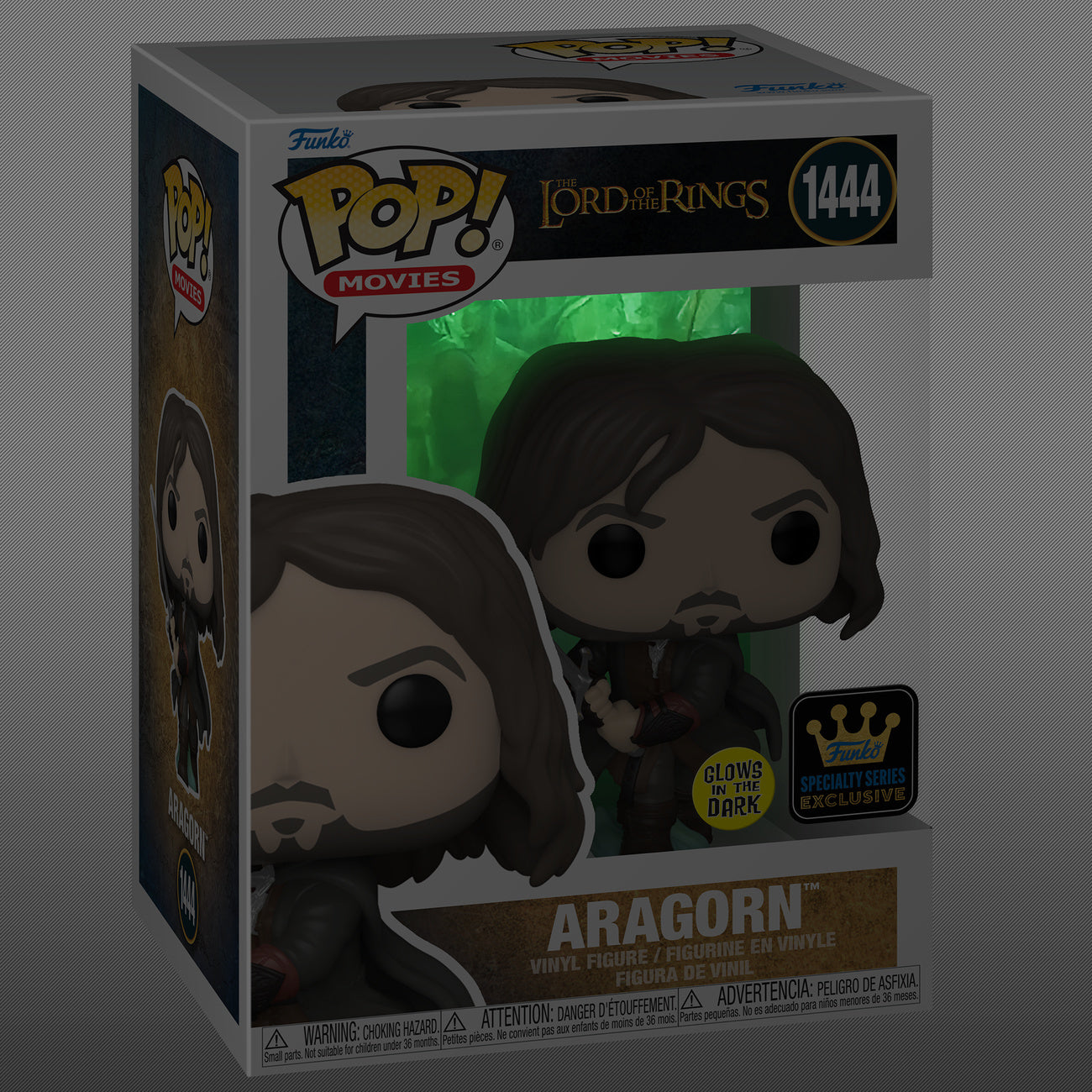 Produktbild Der Herr der Ringe - Aragorn Glow in the Dark Funko Pop Figur