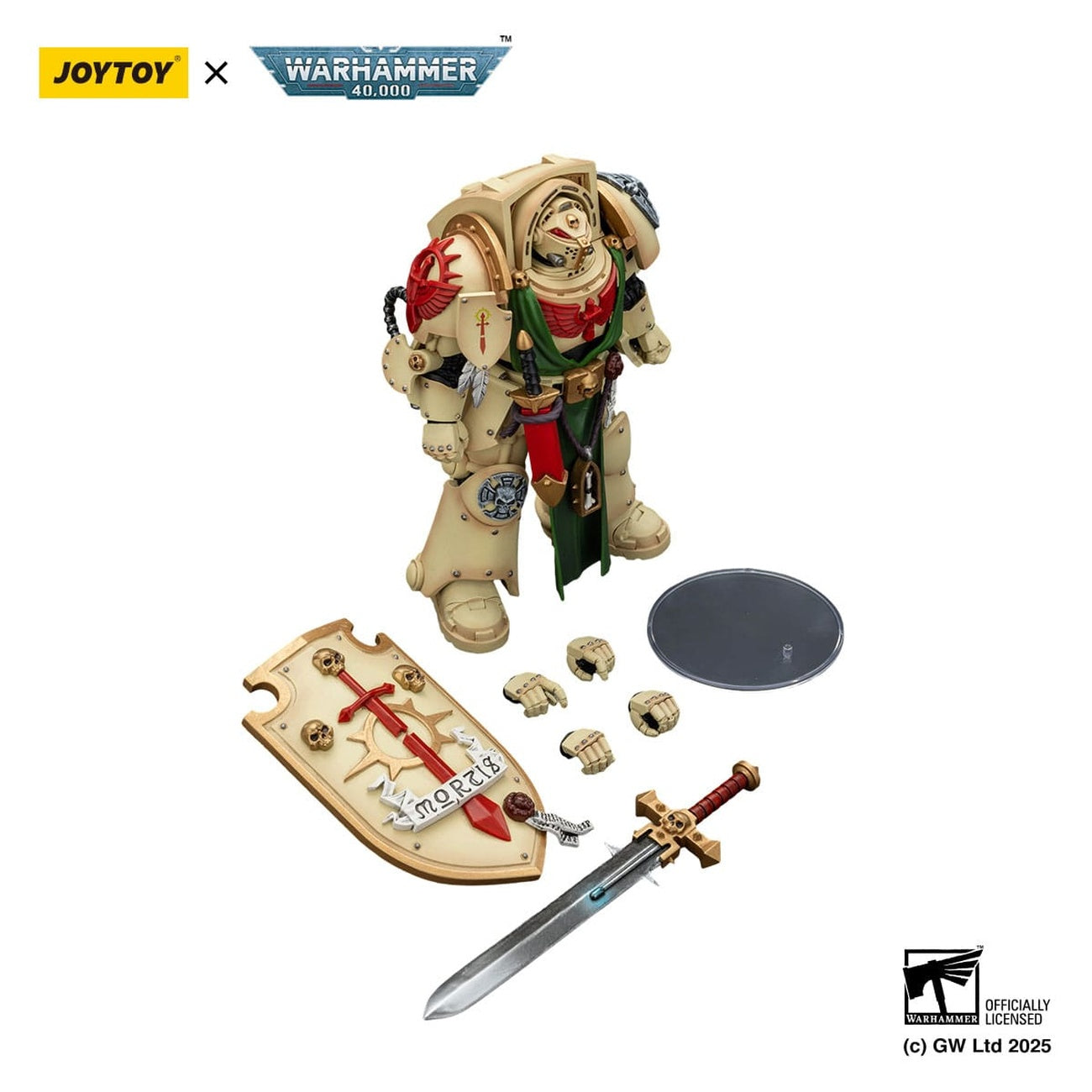 Produktbild Warhammer 40k - Dark Angels Deathwing Knight 3 Actionfigur 13cm