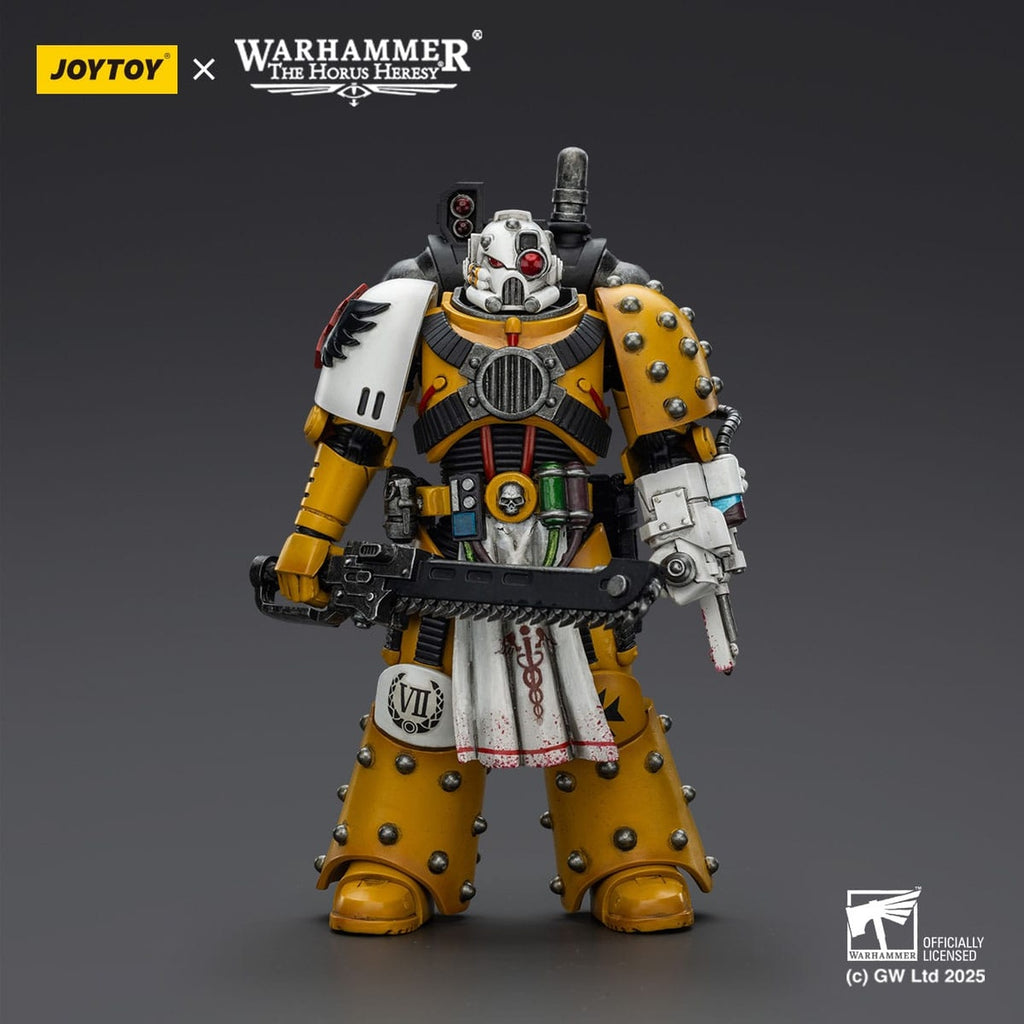 Produktbild Warhammer 40k: Imperial Fists - Legion Apothecary Actionfigur 12cm