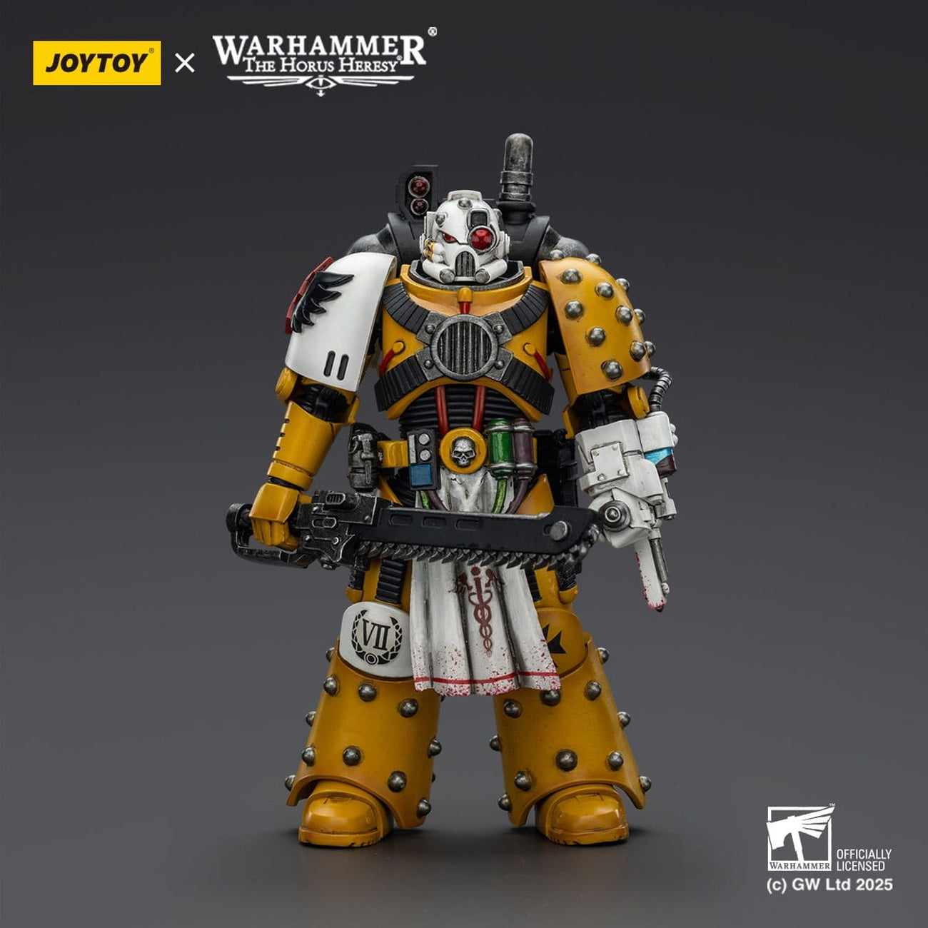 Produktbild Warhammer 40k: Imperial Fists - Legion Apothecary Actionfigur 12cm