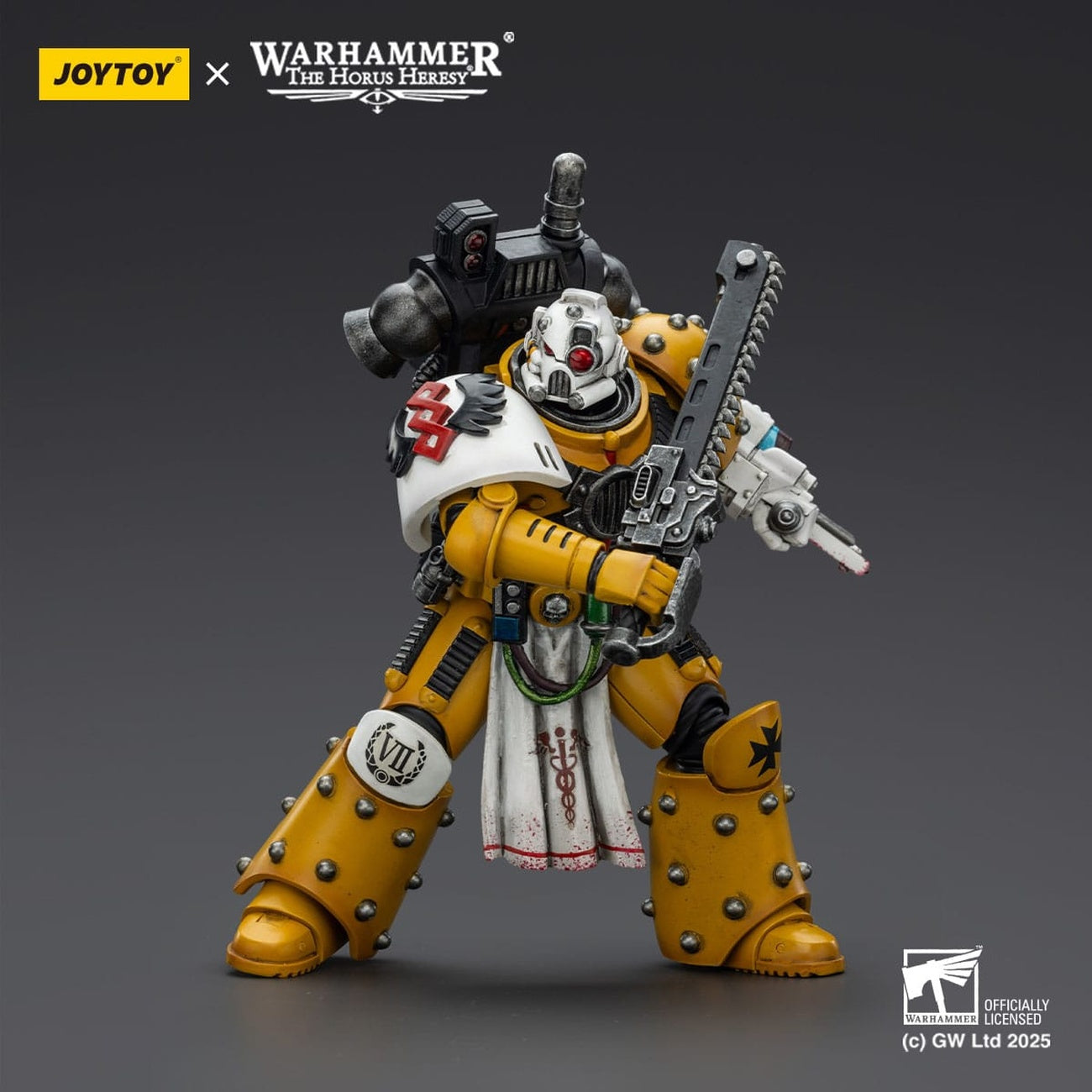Produktbild Warhammer 40k: Imperial Fists - Legion Apothecary Actionfigur 12cm