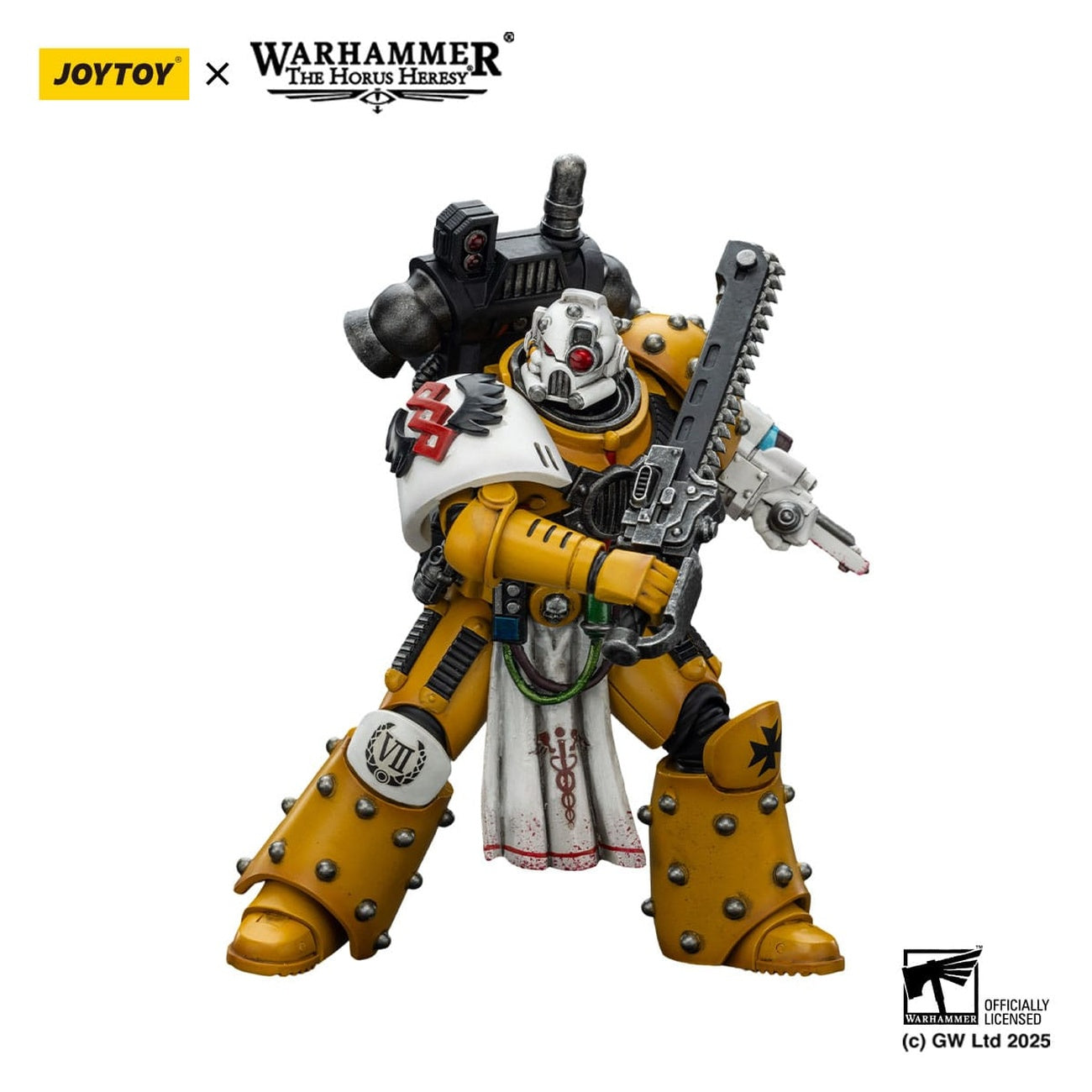 Produktbild Warhammer 40k: Imperial Fists - Legion Apothecary Actionfigur 12cm