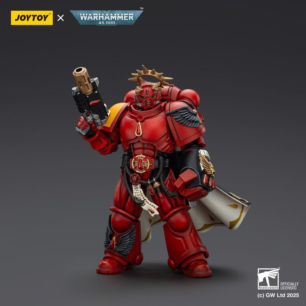 Produktbild Warhammer 40k: Combat Patrol Blood Angels - Captain with Inferno Pistol & Power Fist Actionfigur 20cm