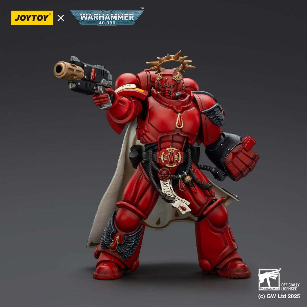 Produktbild Warhammer 40k: Combat Patrol Blood Angels - Captain with Inferno Pistol & Power Fist Actionfigur 20cm