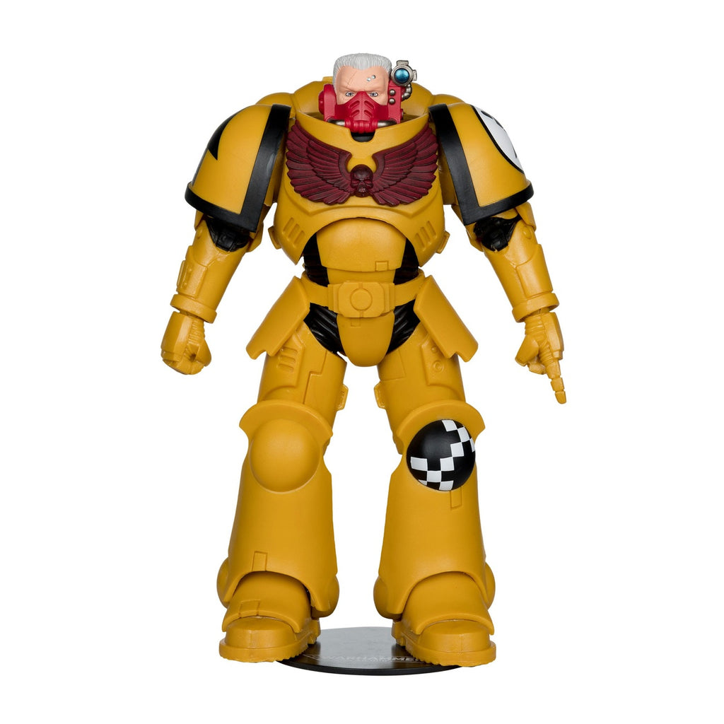 Produktbild Warhammer 40k - Intercessor Sergeant (Imperial Fist) (Gold Label) Actionfigur 18cm