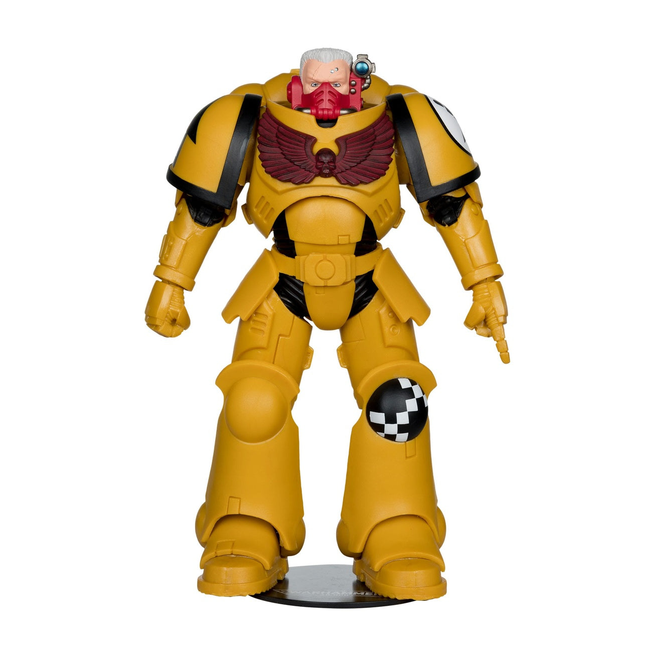 Produktbild Warhammer 40k - Intercessor Sergeant (Imperial Fist) (Gold Label) Actionfigur 18cm
