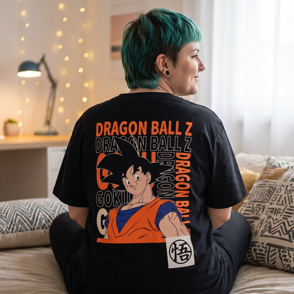 Produktbild Dragon Ball Z - Goku Oversize T-Shirt schwarz