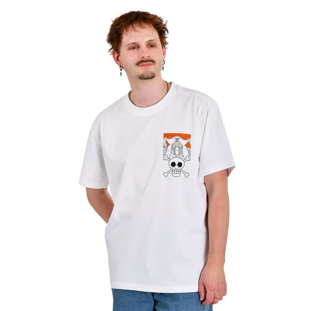 Produktbild One Piece - Buggy Oversize T-Shirt weiß