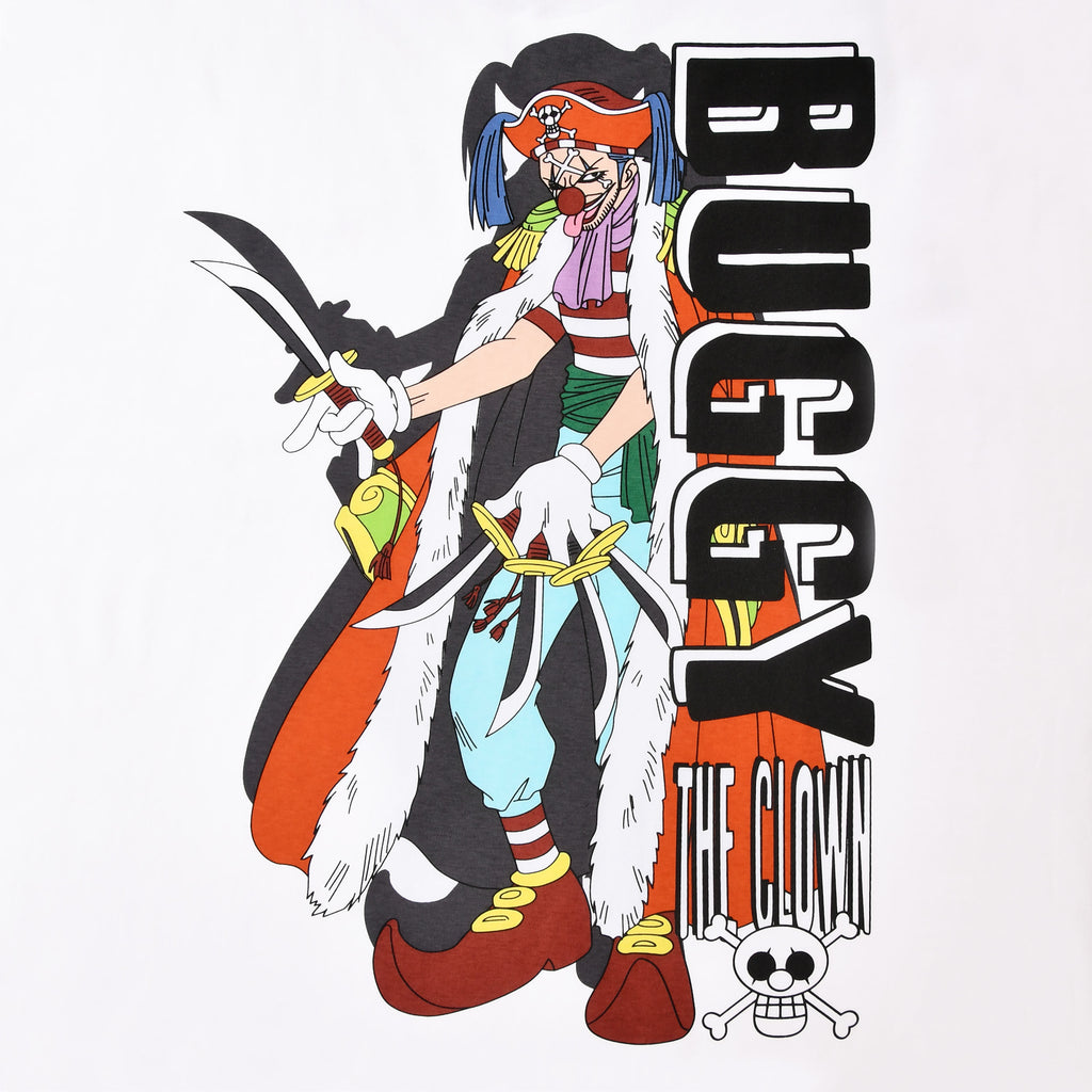 Produktbild One Piece - Buggy Oversize T-Shirt weiß