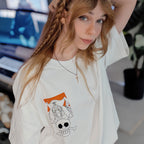 Produktbild One Piece - Buggy Oversize T-Shirt weiß
