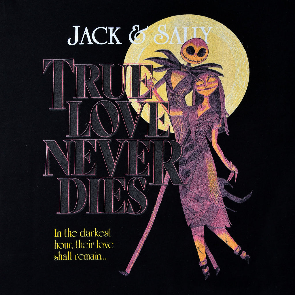 Produktbild Nightmare Before Christmas - True Love Never Dies T-Shirt schwarz