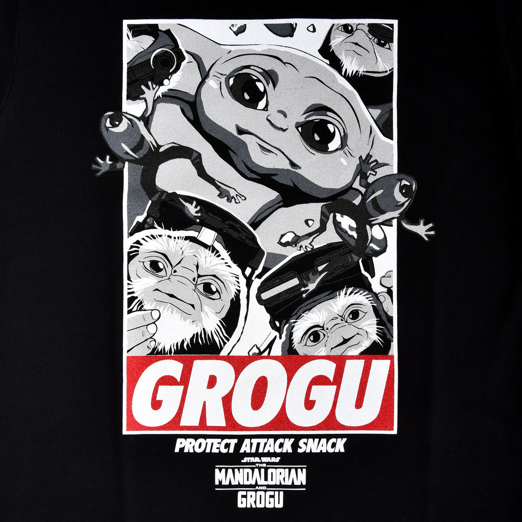 Product image Grogu Protect Attack Snack T-Shirt - Star Wars The Mandalorian