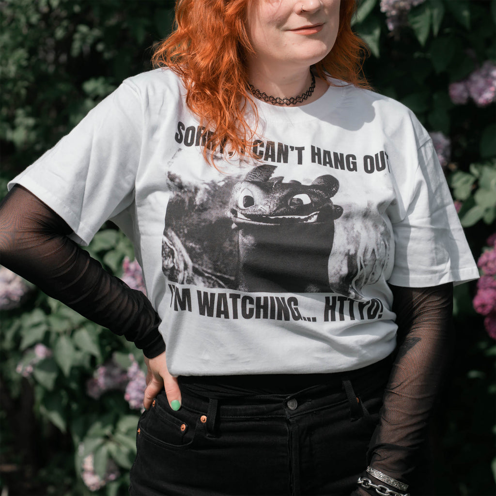 Produktbild Ohnezahn Watching HTTYD T-Shirt - Drachenzähmen leicht gemacht