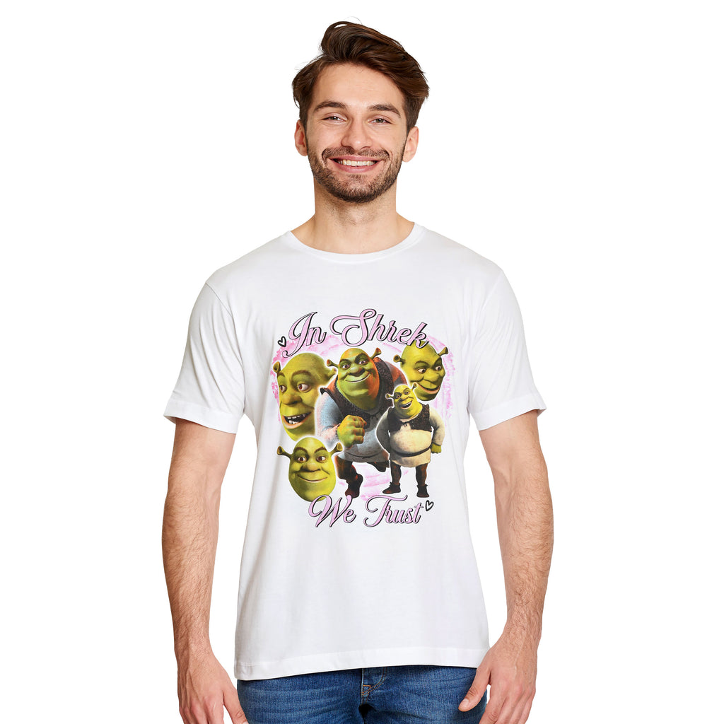 Product image Shrek - In Shrek We Trust T-Shirt white