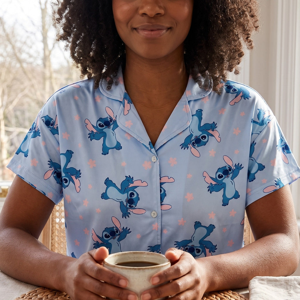 Produktbild Stitch Pyjama kurz Damen - Lilo & Stitch