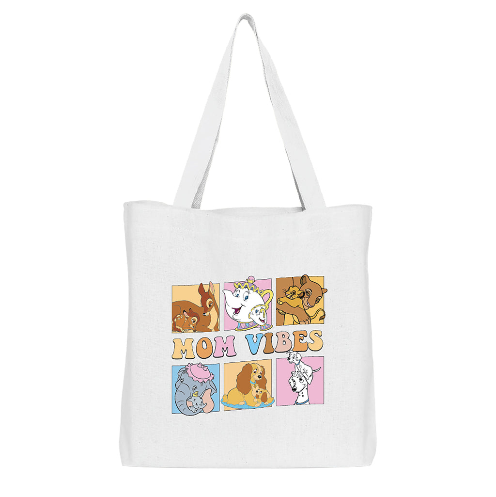 Produktbild Mom Vibes - Disney Jutebeutel weiß