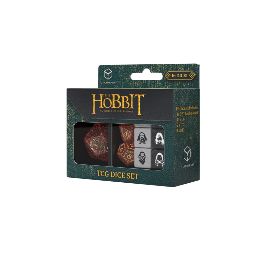 Produktbild Der Hobbit - Ember Hearth TCG Würfel Set 16tlg