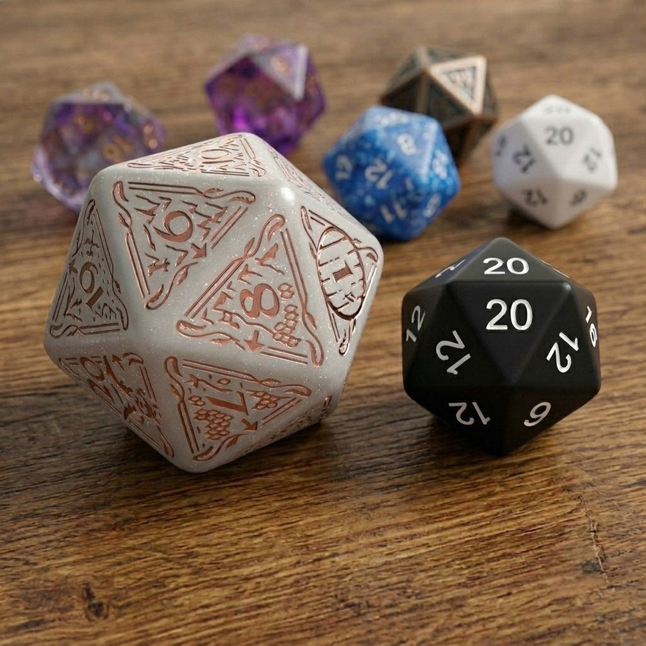 Produktbild Der Hobbit - D20 Radiant TCG D20 Jumbo Würfel