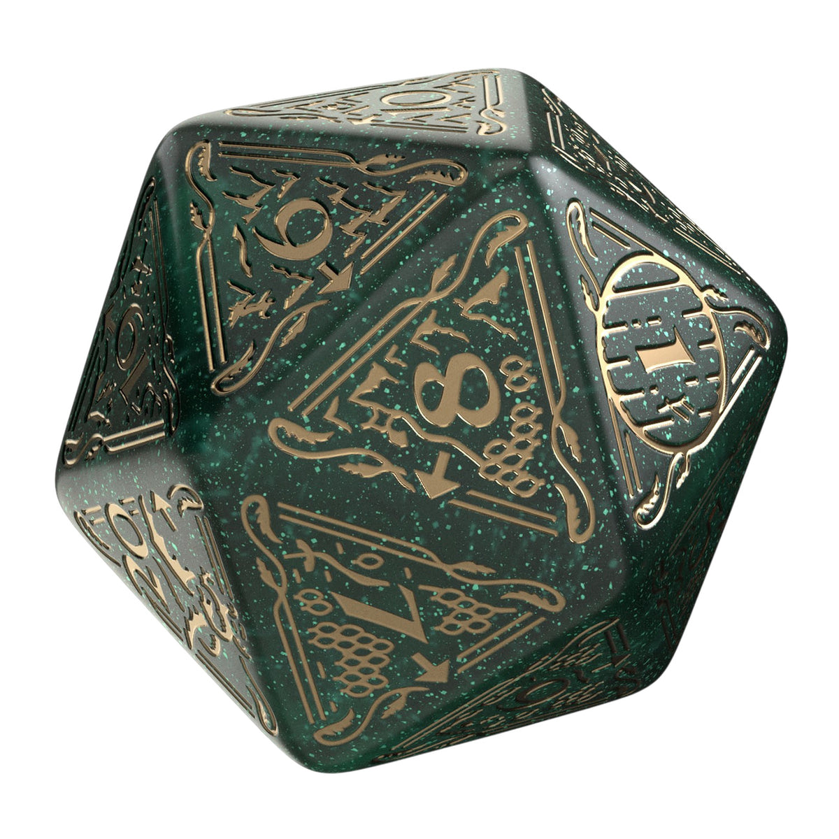 Produktbild Der Hobbit - Verdant TCG D20 Jumbo Würfel