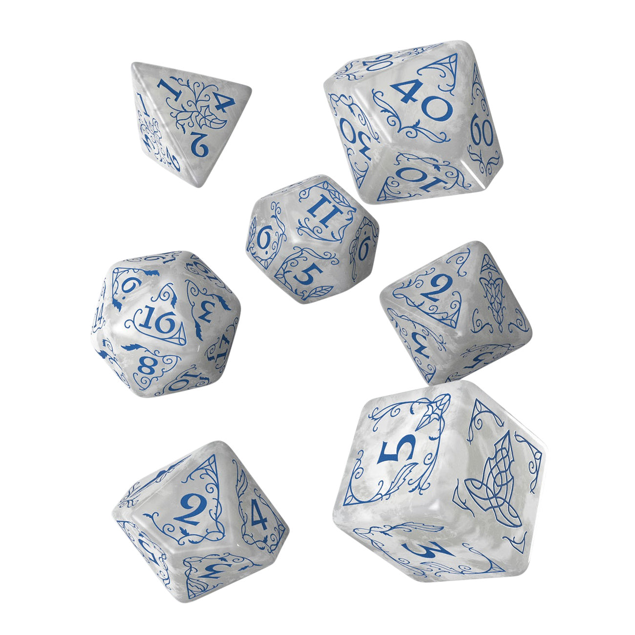 Produktbild Der Herr der Ringe - Rivendell RPG Würfel Set 7tlg