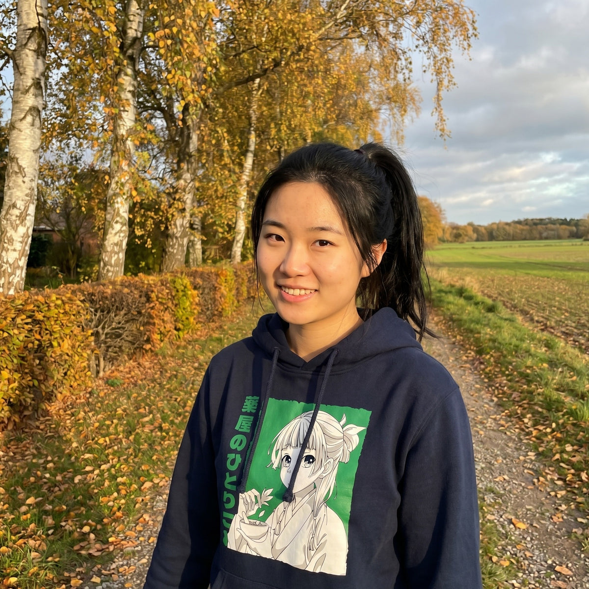 Produktbild Maomao Hoodie blau für Tagebücher der Apothekerin Fans