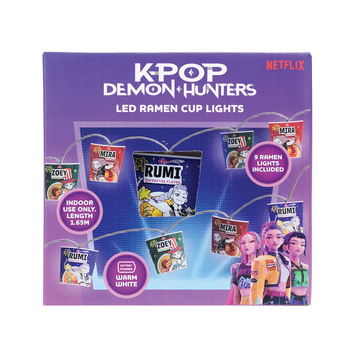 Produktbild KPop Demon Hunters - Ramen Lichterkette