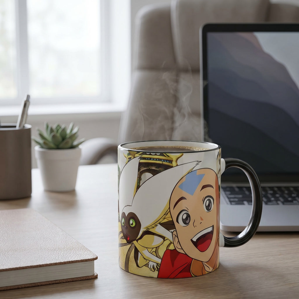 Produktbild Avatar The Last Airbender - Aang & Momo Tasse