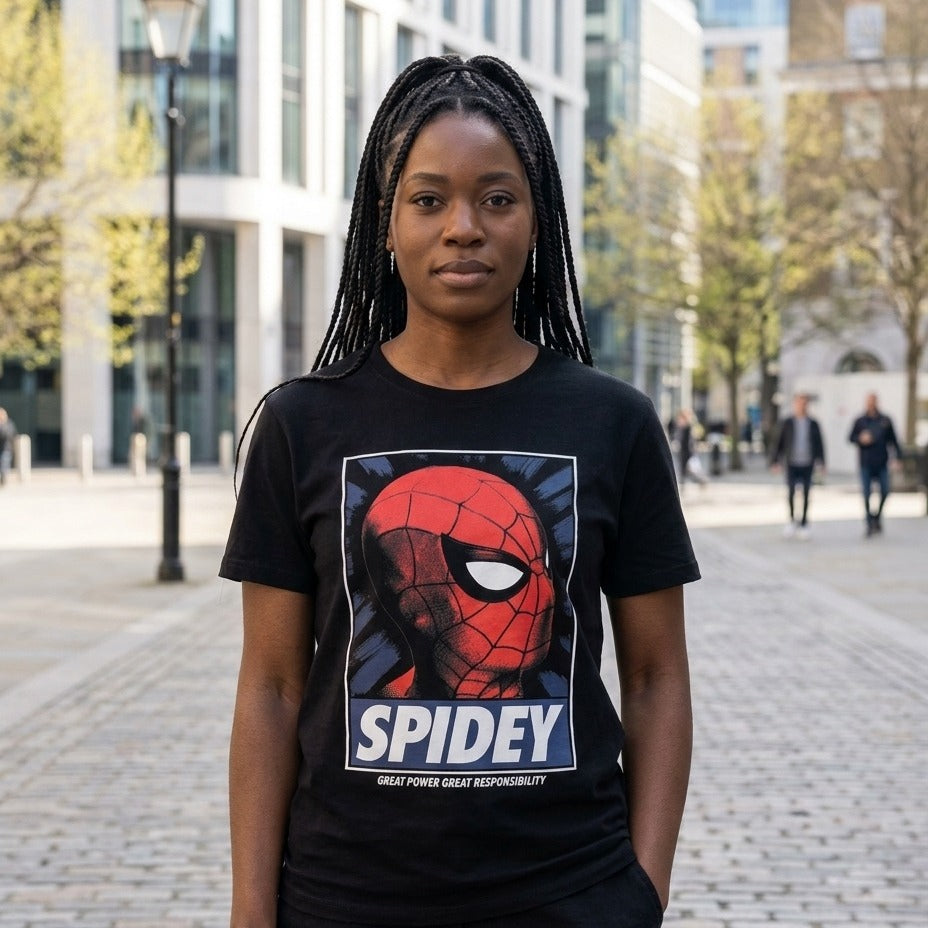 Produktbild Spider-Man - Spidey Great Power T-Shirt schwarz