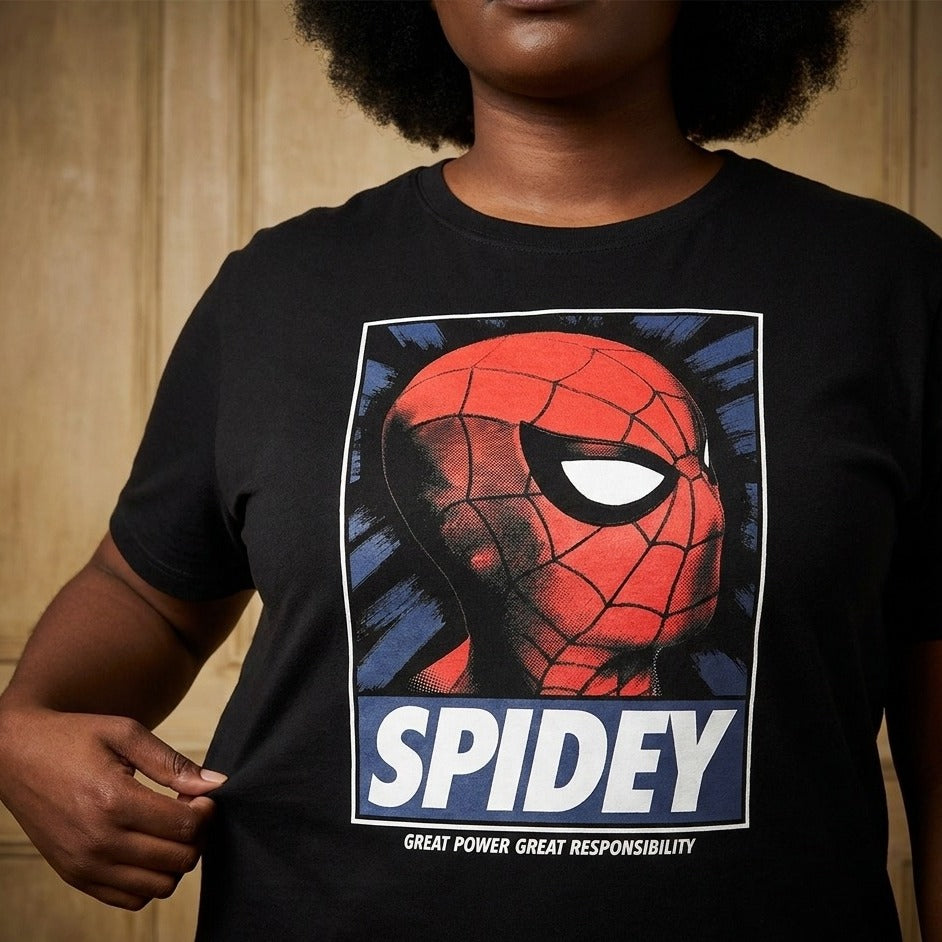Produktbild Spider-Man - Spidey Great Power T-Shirt schwarz