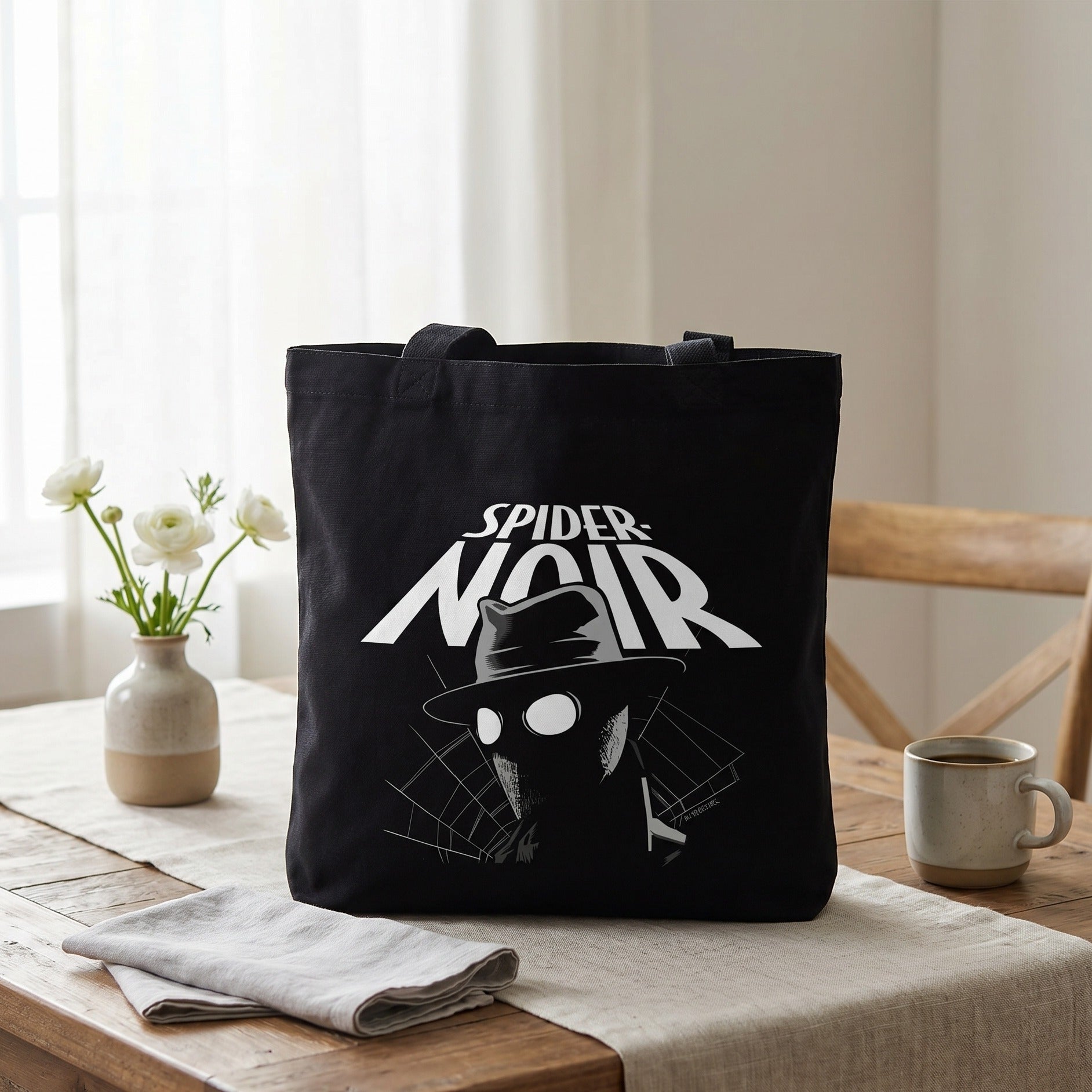 Produktbild Spider-Man - Spider-Noir Jutebeutel schwarz