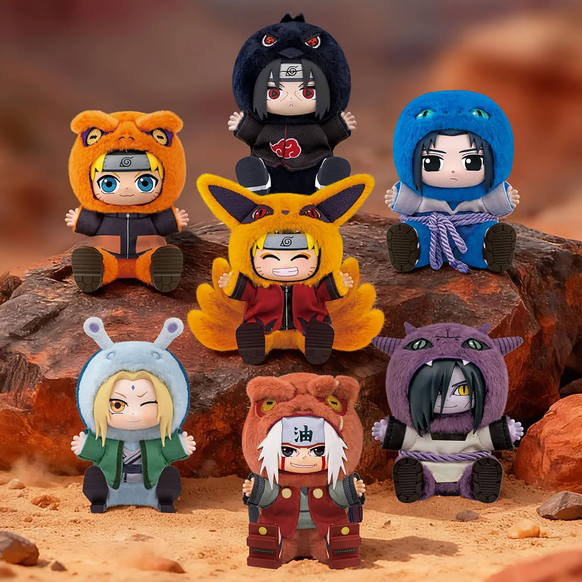 Produktbild Naruto - Cute Beasts Mystery Plüsch Figur