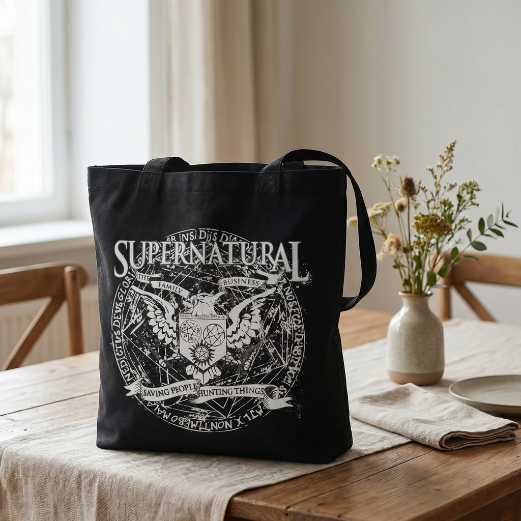 Produktbild Supernatural - Winchester Family Business Jutebeutel