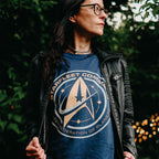 Produktbild Star Trek - Starfleet Command T‑Shirt blau