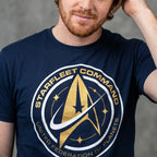 Produktbild Star Trek - Starfleet Command T‑Shirt blau