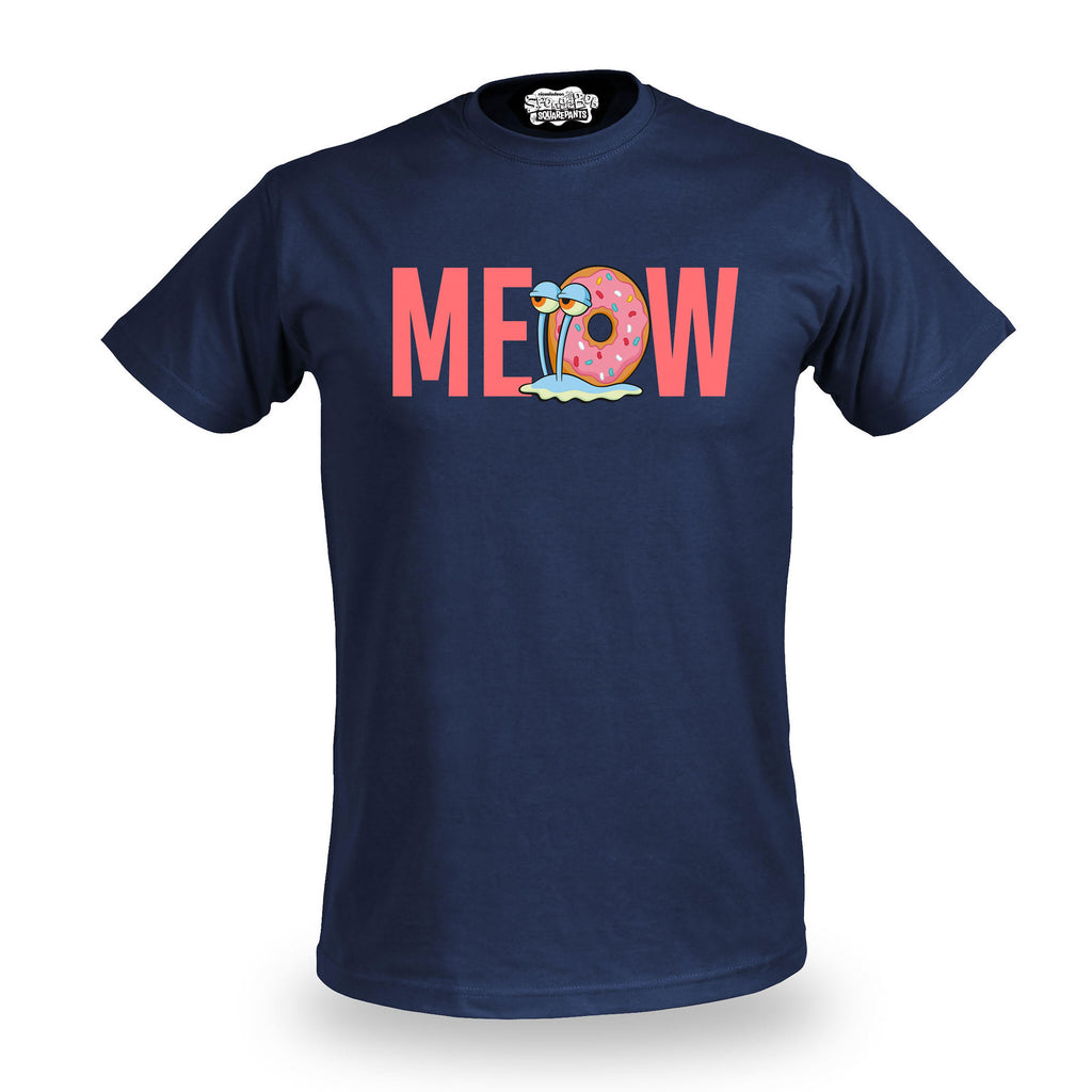 Produktbild SpongeBob - Gary Meow T-Shirt blau
