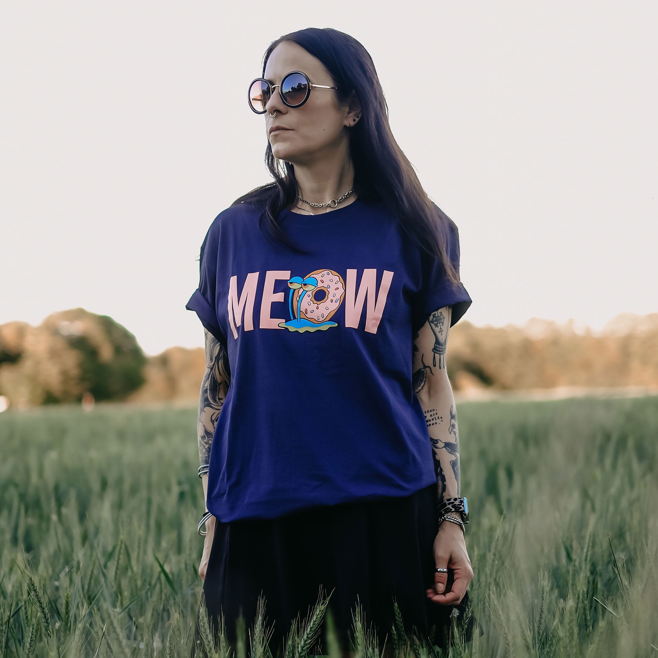 Produktbild SpongeBob - Gary Meow T-Shirt blau